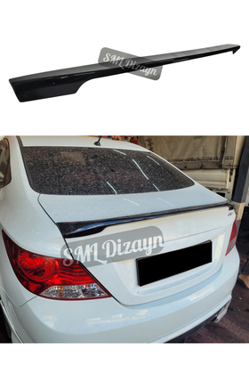 hyundai accent blue bagaj üstü spoiler