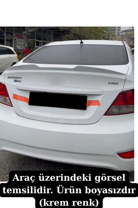 accent blue bagaj üstü spoiler