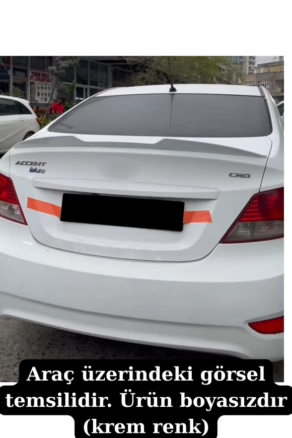 accent blue bagaj üstü spoiler