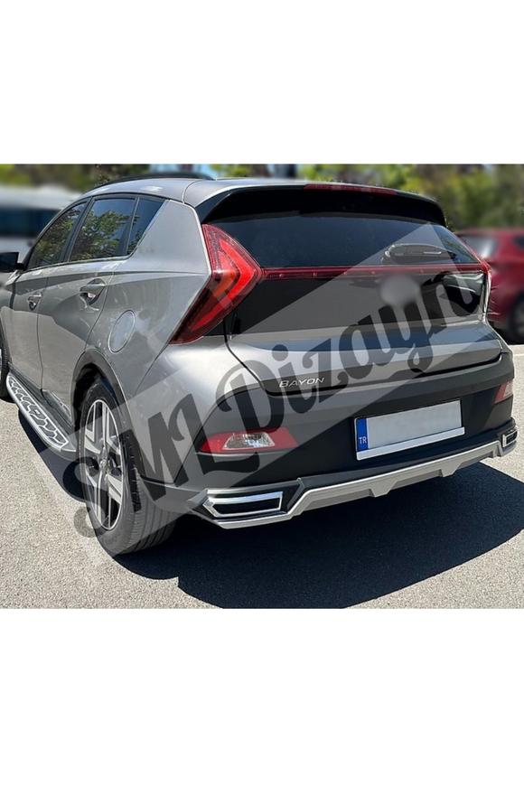 Bayon Rear Protection Diffuser Set Nickel Plated 2021-2023