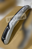 Bayon Rear Protection Diffuser Set Nickel Plated 2021-2023-4