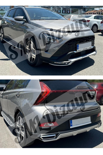 hyundai bayon ön arka koruma difüzör eki