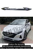 i20 Front Rear Protection Diffuser Set Nickel Plated 2021-2023-5