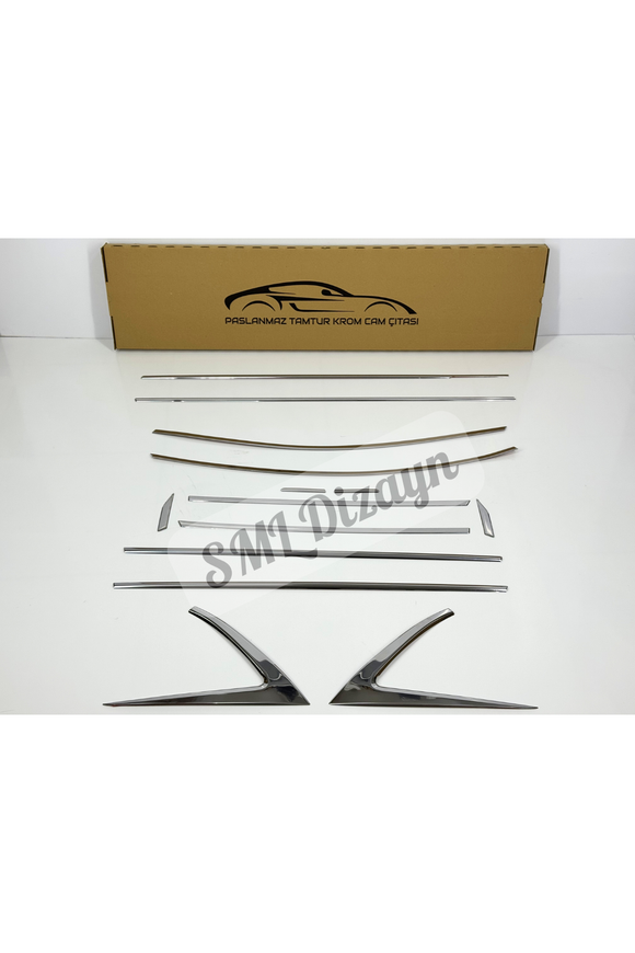 window chrome trims for i20 