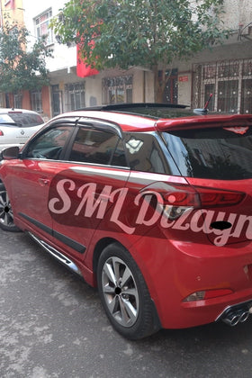 2014-2015-2016-2017-2018 hyundai i20 yan marşpiyel marşbiyel ek