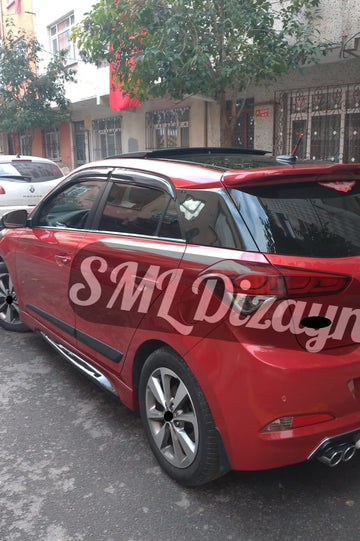2014-2015-2016-2017-2018 hyundai i20 yan marşpiyel marşbiyel ek