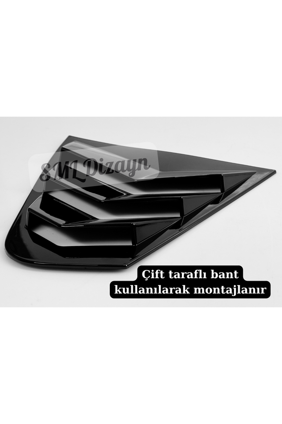 quarter window louvers for jetta mk6