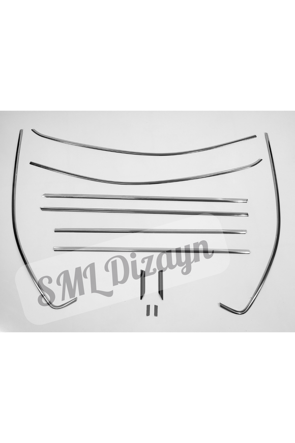 jetta mk6 krom cam nikelajları