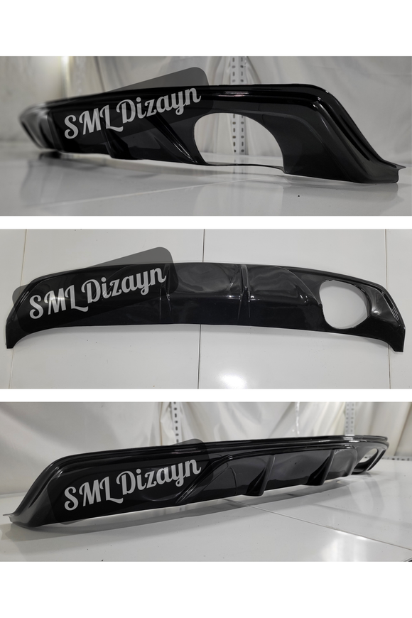 2012-2013-2014-2015 kia ceed difüzör difizör arka ek