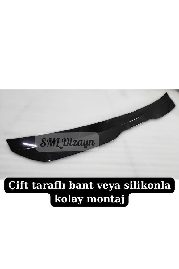 rear trunk spoiler add-on for leon 5f
