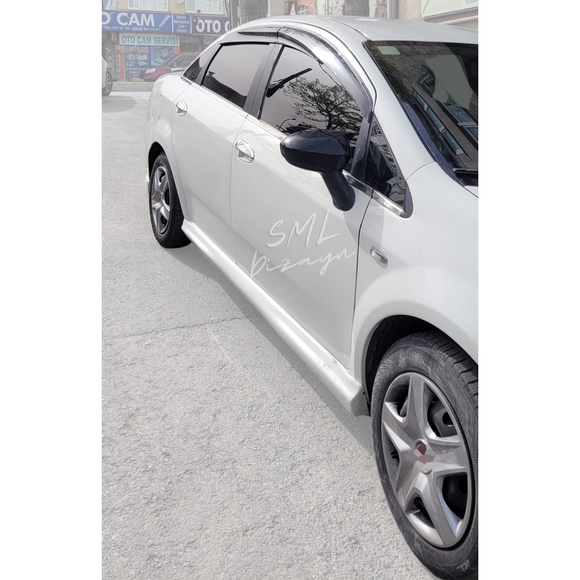 Linea Side Skirting Additional Skirting UNPAINTED Plastic 2007-2015 