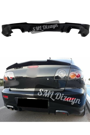 mazda 3 arka ek difüzör