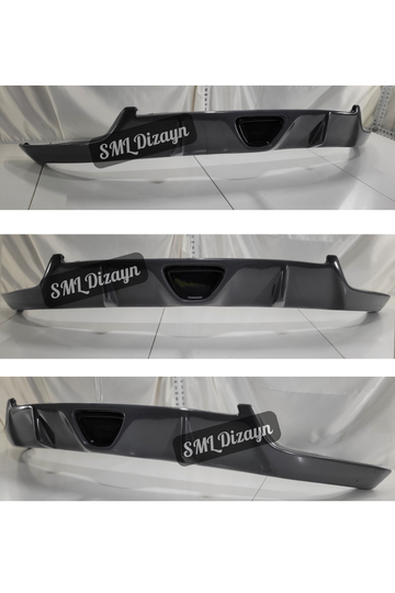 reno megan 3 rs difüzör difizör arka ek