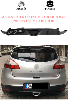 renault megane 3 rs difüzör