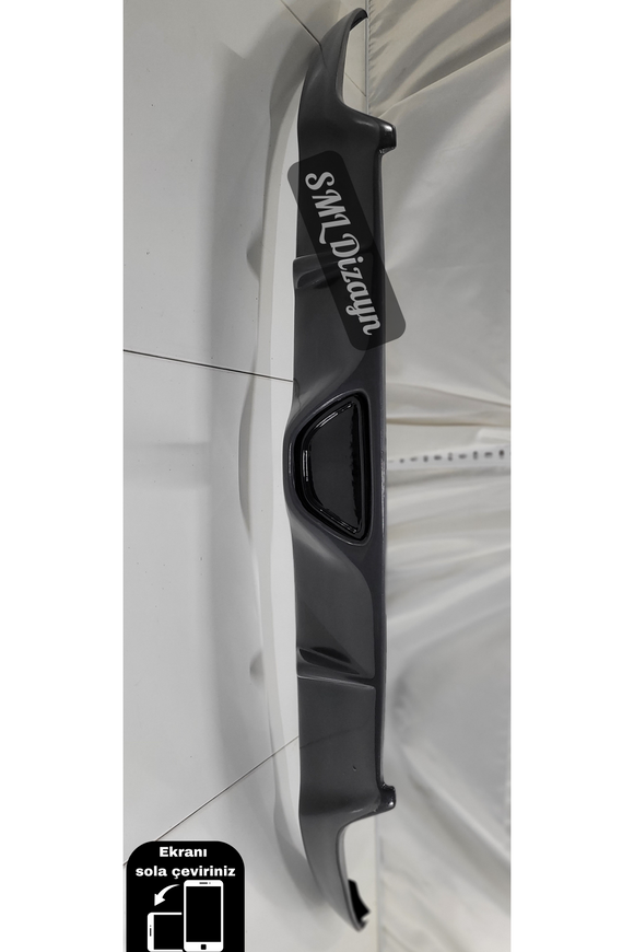 rear diffuser lip for renault megane 3 2008-2009-2010-2011-2012-2013-2014-2015