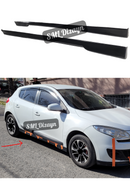 side skirts lip for renault megane 3