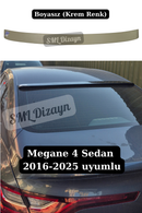 megane 4 cam üstü spoiler