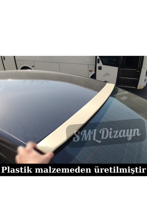 megane 4 sedan cam üstü spoiler