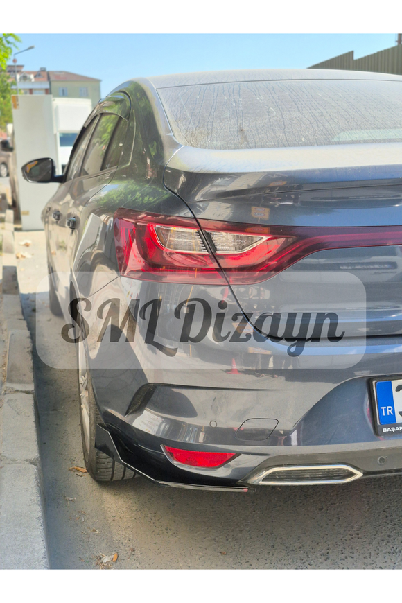 megane 4 sedan arka bıçak lip