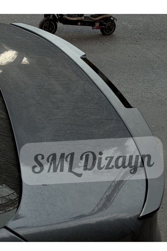 rear trunk spoiler for renault megane 4