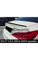 rear trunk spoiler for mercedes w117 cla