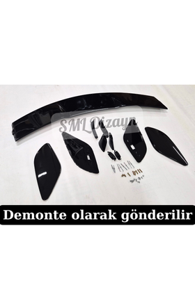 rear trunk spoiler for mercedes w176