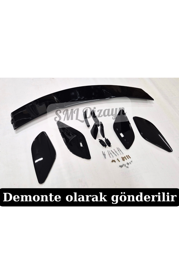 rear trunk spoiler for mercedes w176