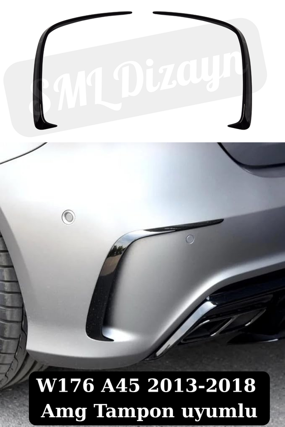 mercedes w176 arka tampon vent çıta