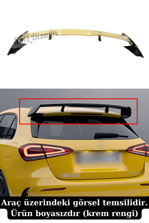 mercedes w177 a45 spoiler bagaj üstü spoyler