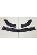 front lip splitter for mercedes w204 c180-c200