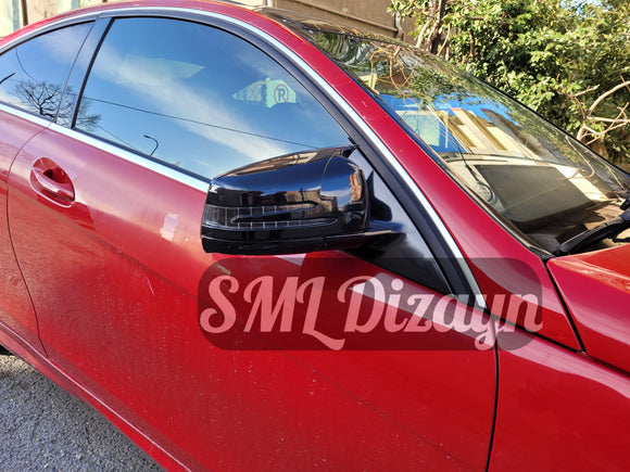 mercedes w204 batman yarasa ayna kapağı