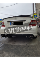 mercedes c180 difüzör arka tampon difüzörü