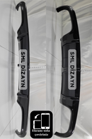 mercedes w204 c180-c200 arka tampon difüzörü