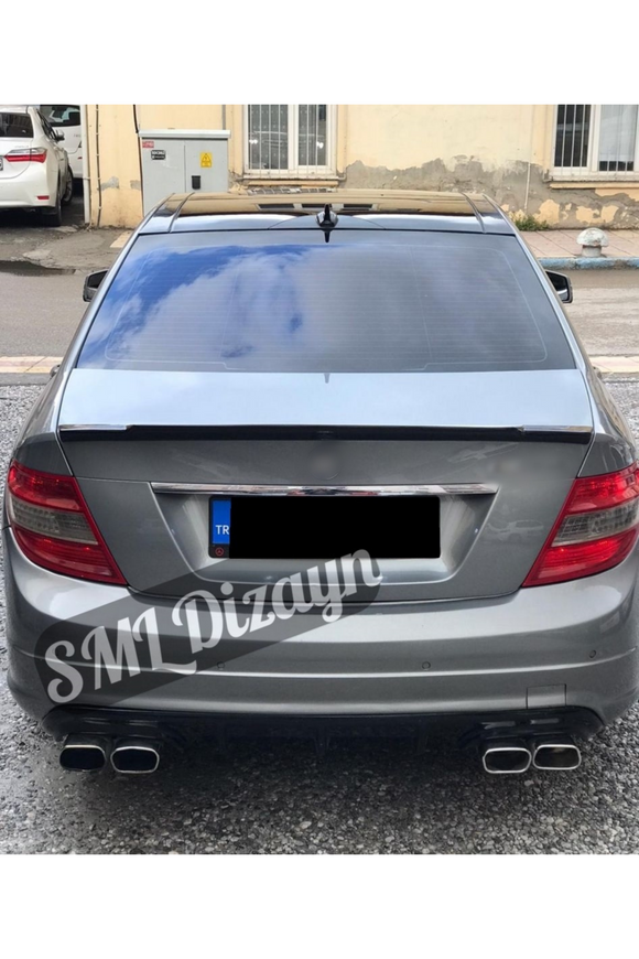 rear diffuser lip for mercedes w204 c180-c200