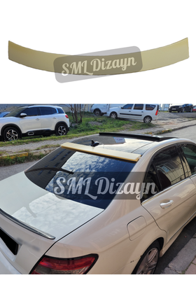 mercedes w204 c180-c200-c250-c300 cam üstü spoiler spoyler