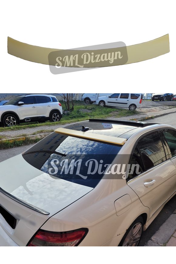 mercedes w204 c180-c200-c250-c300 cam üstü spoiler spoyler