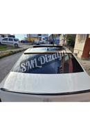 2007-2008-2009-2010-2011-2012-2013-2014 mercedes w204 c180-c200-c250-c300 cam üstü spoiler spoyler çıtası
