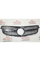 front diamond grill chrome for 2007-2008-2009-2010-2011-2012-2013-2014 mercedes c180-c200-c250