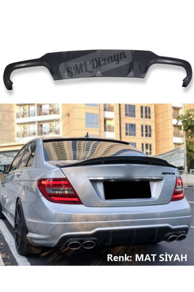 mercedes w204 c63 difüzör