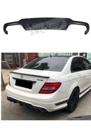 rear diffuser lip for mercedes w204 c series