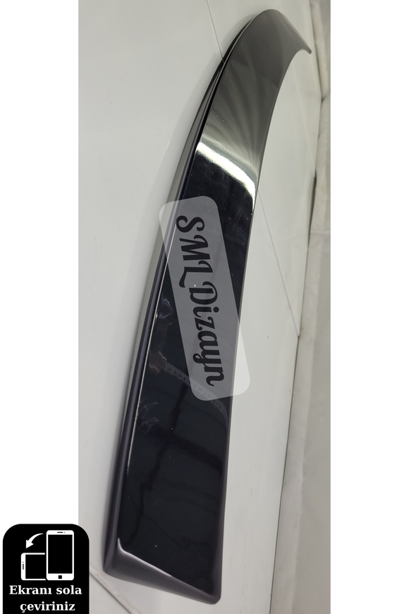 rear roof spoiler for mercedes w204 4 doors