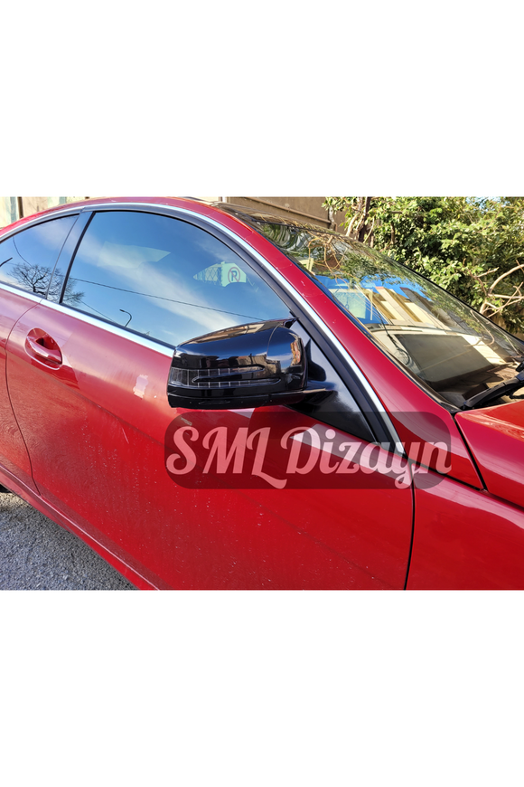 2007-2008-2009-2010-2011-2012-2013-2014 mercedes c180-c200-c250 w204 batman-yarasa ayna kapağı