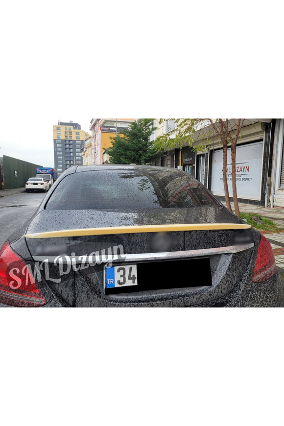 rear trunk spoiler for 2015-2016-2017-2018-2019-2020-2021 mercedes w205 c180-c200-c250-c300