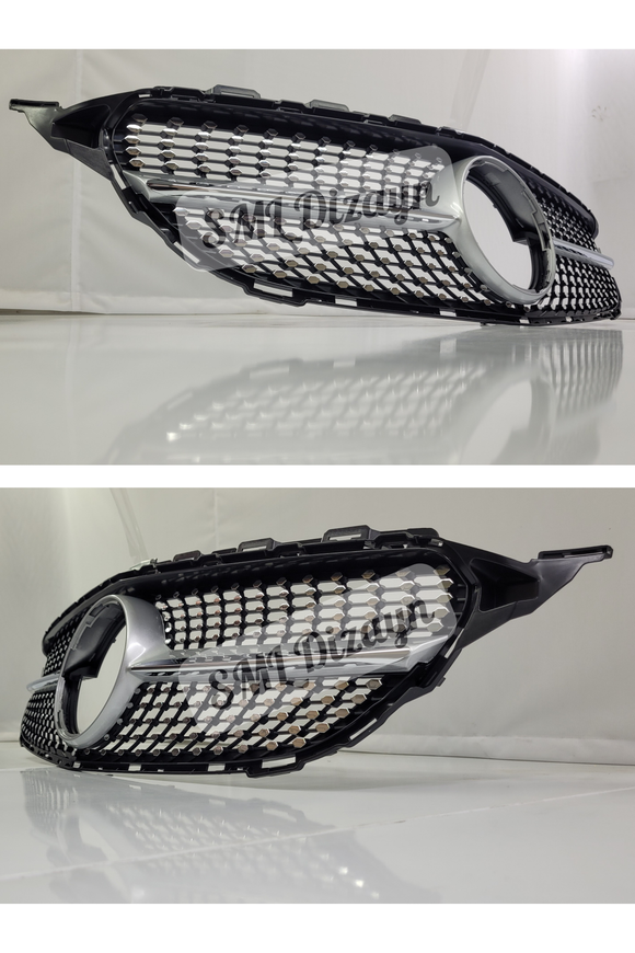 mercedes c180-c200 diamond ön panjur