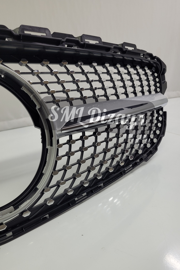 2015-2016-2017-2018 mercedes w205 diamond ön panjur ızgara