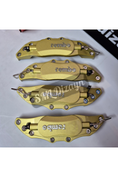 Universal Metal Kaliper Kapağı Jant  Disk Fren Kapağı Sarı 17-18-19-20 inç jantlara uyumlu-5