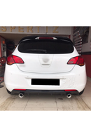 rear trunk spoiler for opel astra j