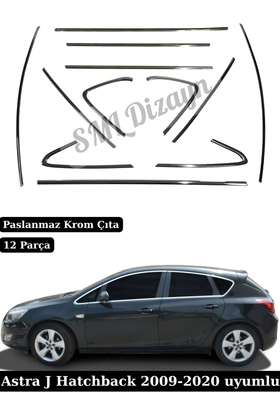 astra j krom cam çıtası