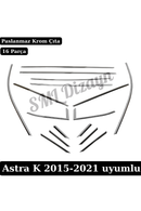 opel astra k krom cam çıtası