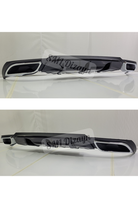 rear diffuser lip for opel insignia mk2